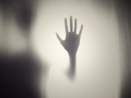 Spooky pic of hand...